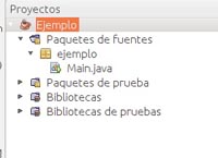 Captura de pantalla de un trozo de la apariencia de NetBeans, versión 6,9,1. 