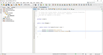 Captura de pantalla donde se muestra el proceso de edición de programas en NetBeans.