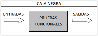 Esquema que muestra el proceso de la caja negra.