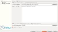 Captura de pantalla del formulario de NetBeans, donde se puede importar una carpeta del repositoro CVS al proyecto que se desarrolla en NetBeans.