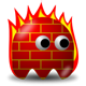 Icono descriptivo de un firewall.