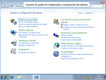 Muestra el uso de la herramienta Puntos de restauración de Windows 7, con acceso desde Panel de control-Sistema y seguridad-Sistema-Protección del sistema. Nos muestra las unidades disponibles (C:) y si la protección está activada.