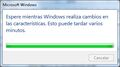 Pantalla de instalación/configuración del servicio FTP en Windows 7.