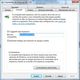 Pantalla de instalación/configuración de impresora local compartida en Windows 7.