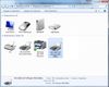 Pantalla de instalación/configuración de impresora en un equipo cliente en Windows 7.