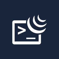 Terminal jQuery Imagen del icono de una consolola con el símbolo de jQuery encima.