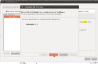 Captura de pantalla de la funcionalidad de eliminar módulos que tiene NetBeans. 