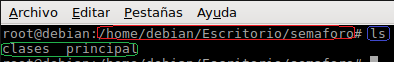 Crear, compilar y ejecutar un programa 4. Captura de pantalla donde se muestra la distribución de ficheros en Linux.