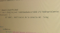 Imagen una pantalla de ordenador que muestra varias líneas escritas en un lenguaje de programación.