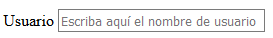 Ilustración de cómo se visualiza en un navegador web el ejemplo HTML.