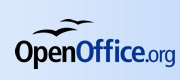 Logotipo de la suite ofimática OpenOffice.
