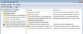 Muestra la ventana de la herramienta de Directivas de seguridad local de Windows 7. En la parte izquierda aparece el apartado de primer nivel Configuración de seguridad del que cuelgan Directivas de cuenta, Directivas locales, Firewall de Windows con seguridad avanzada, Directivas de clave pública, Directivas de control de aplicaciones, Configuración de directiva de auditoría, etc.