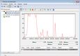 monitor de rendimiento de Windows 7. muestra el onitor de rendimiento de Windows 7 con una gráfica donde ve una línea roja que indica el porcentaje de tiempo del procesador.