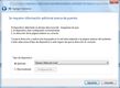 Pantalla de instalación/configuración de impresora en red en Windows 7. Pantalla de instalación/configuración de impresora en red en Windows 7.