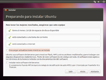 Pantalla donde el sistema muestra los requisitos que tiene que tener el sistema para instalar Ubuntu.