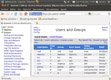 Administrando los usuarios y grupos del sistema con webmin.