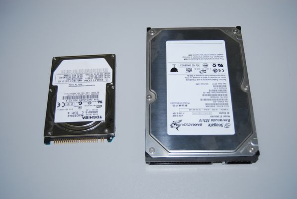 Discos duros de difrentes formas