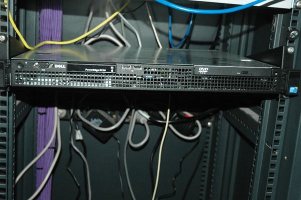 Caja en rack