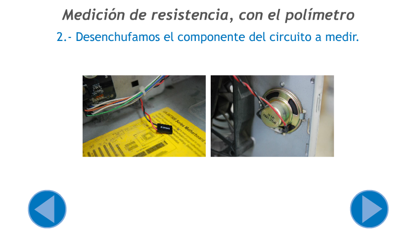 Ilustración de Pagina 2 de presentación Medir resistencia