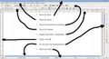 En esta captura de pantalla puedes ver  las distintas barras de que se compone el entorno de trabajo de  Open Office Writer.