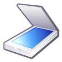 Escáner. Digujo de un escáner para digitalizar imágenes y documentos.