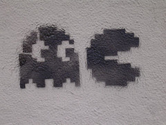 Imagen que muestra las figuras del juego pacman.