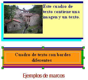 Imagen que muestra un texto e imagen que sirve de ejemplo para la creación de macros.