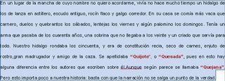 Imagen que muestra el contenido del documento que se debe de utilizar.