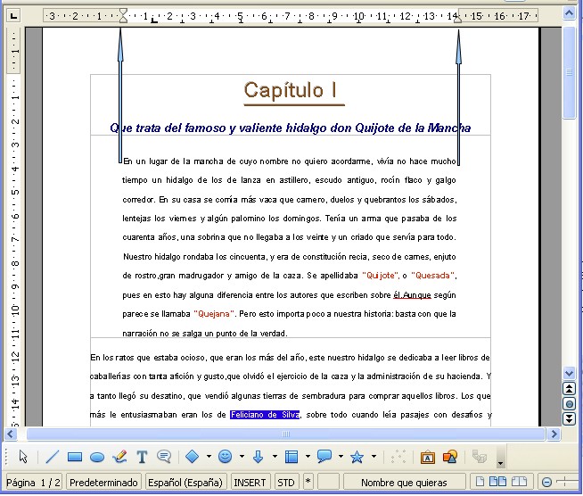 Imagen que muestra el documento modificado.