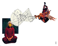 Ilustración de una imagen abstracta.