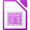 Imagen que muestra el logotipo de la aplicación LibreOffice Base.
