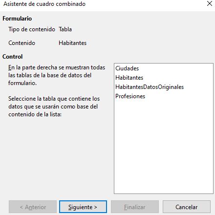 Imagen que muestra el inicio del asistente cuando se inserta un cuadro combinado,