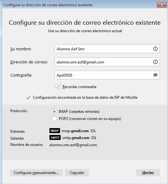 Ilustración en donde se muestra la validación de los datos introducidos previamente.