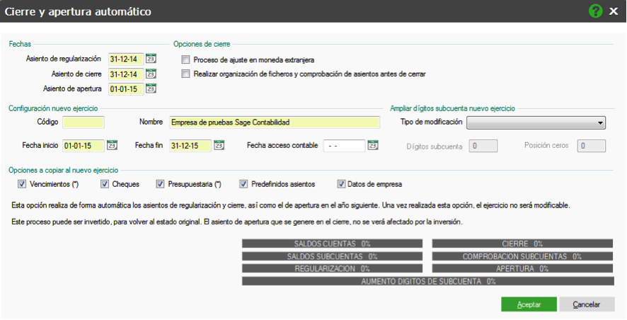 Imagen donde se ve e proceso para seleccionar y visualizar los balances.