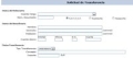 Parte de la pantalla que solicita los datos a introducir para ordenar una transferencia, a través de la página de una entidad financiera.