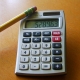 Teclado de calculadora.