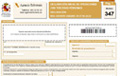 Extracto de la parte superior de la declaración de Hacienda 347, que refleja las operaciones que realiza la empresa por importes superiores a 3.005,06 euros. En este extracto podemos observar la parte correspondiente a los datos del declarante, el ejercicio al que nos referimos y el modo de presentación de la declaración. 