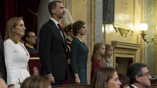 El Rey habla en el Congreso por el 40 aniversario de las primeras elecciones democráticas de 15/06/1977. Acto celebrado el 28 de junio de 2017.