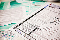 Una serie de impresos