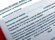 DIRECTO Detalle de un certificado de haberes.