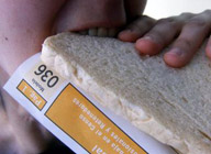 PASIVO Sandwich con un modelo 036 y una boca mordiendo