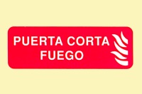 Puerta cortafuego.