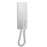 Interfono. Interfono de color blanco.