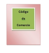 Codigo civil. Carátula de un Código de Comercio.