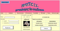 La imagen muestra la tienda virtual de PROCOS SL.