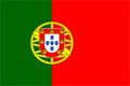 En la imagen se observa  una bandera de Portugal.