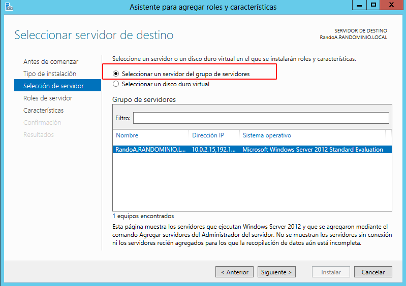 Instalación IIS en Windows Server 2012 - 03