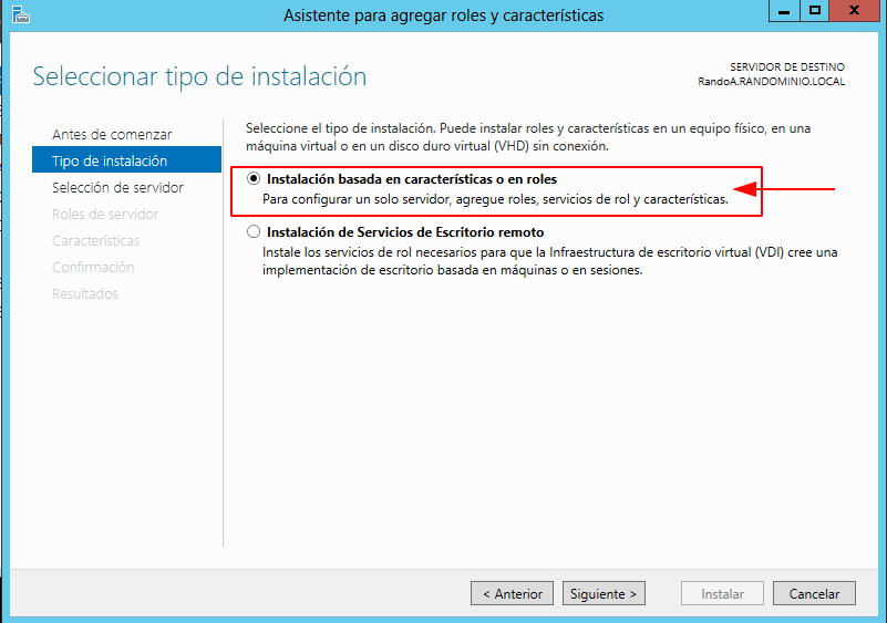 Inslatacion rol IIS en Windows Server 2012 - 02