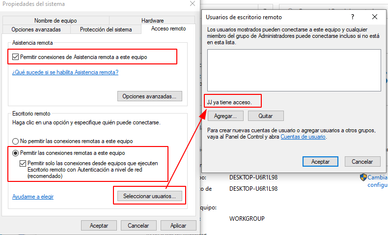 Acceso remoto a WIndows 02
