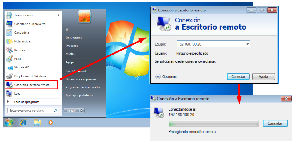 Acceso remoto a Windows 03